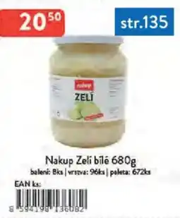 Qanto Nakup Zeli bilé nabídka