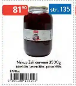 Qanto Nakup Zeli červené nabídka