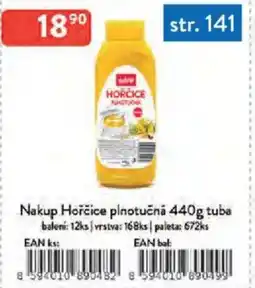 Qanto Nakup Hořčice plnotučná nabídka