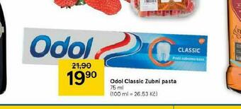 Tesco Odol classic zubní pasta nabídka