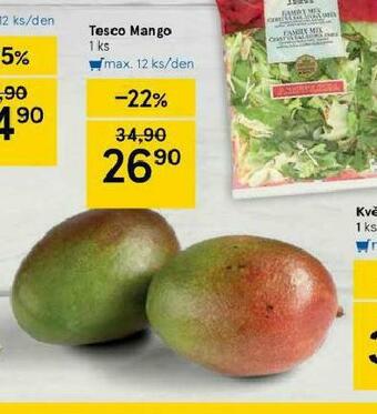 Tesco Mango nabídka