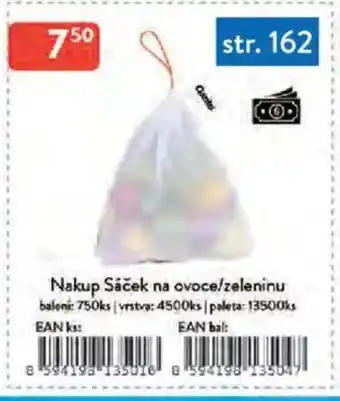 Nakup Sáček na ovoce/zeleninu