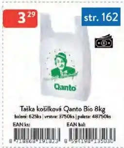 Qanto Taška košilková Qanto Bio nabídka