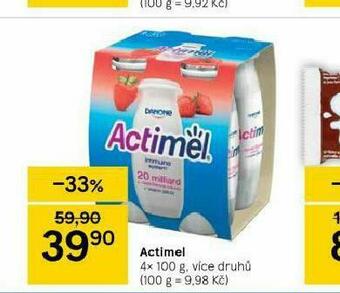 Tesco Actimel nabídka