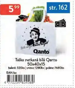 Qanto Taška netkaná bílá Qanto nabídka