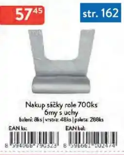 Qanto Nakup sáčky role 700ks 6my s uchy nabídka
