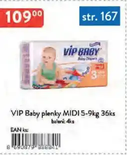 Qanto VIP Baby plenky MIDI 5-9kg nabídka