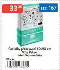 Qanto Podložky přebalovací 60x90 cm nabídka