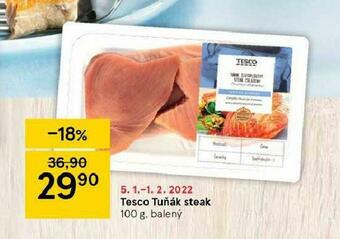 Tesco Tesco tuňák steak nabídka