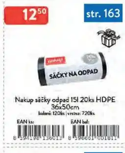 Qanto Nakup sáčky odpad nabídka