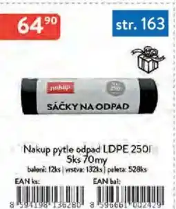 Qanto Nakup pytle odpad LDPE nabídka
