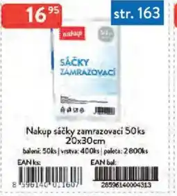 Qanto Nakup sáčky zamrazovaci nabídka