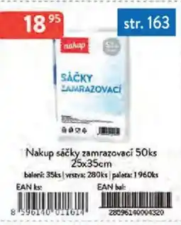 Qanto Nakup sáčky zamrazovací nabídka