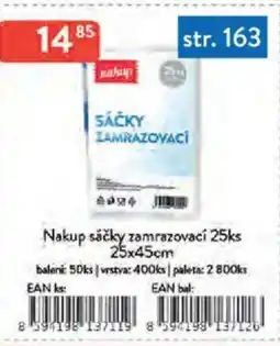 Qanto Nakup sáčky zamrazovací nabídka