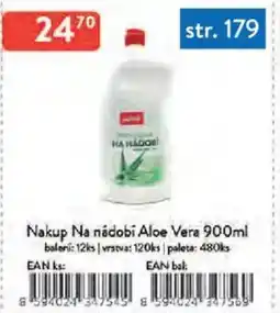 Qanto Nakup Na nádobí Aloe Vera nabídka