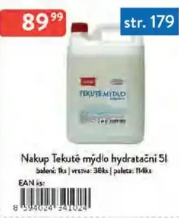 Qanto Nakup Tekuté mýdlo hydratačni nabídka
