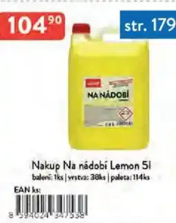 Qanto Nakup Na nádobí Lemon nabídka