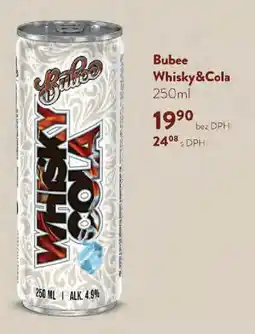 Qanto Bubee Whisky&Cola nabídka