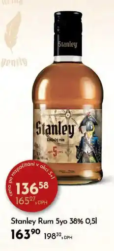 Qanto Stanley Rum 5yo 38% nabídka