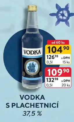 Qanto Vodka s plachetnicí 37,5% nabídka