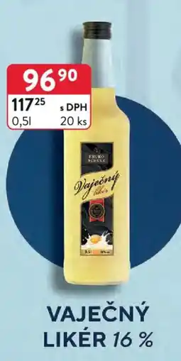 Qanto Vaječný likér 16 % nabídka