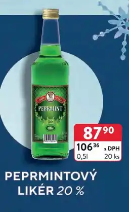 Qanto Peprmintový likér 20% nabídka