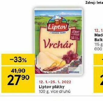Tesco Liptov plátky nabídka