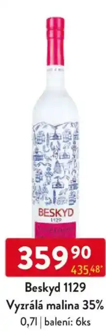 Qanto Beskyd 1129 Vyzrálá malina 35% nabídka
