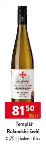 Qanto Templář Rulandské šedé nabídka