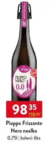 Qanto Pioppo Frizzante Nero nealko nabídka