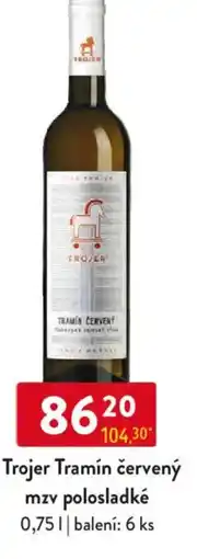 Qanto Trojer Tramín červený mzv polosladké nabídka