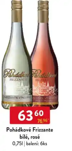 Qanto Pohádkové Frizzante bílé, rosé nabídka