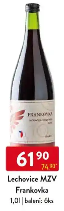 Qanto Lechovice MZV Frankovka nabídka
