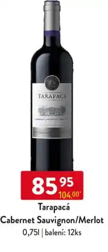 Qanto Tarapacá Cabernet Sauvignon/Merlot nabídka