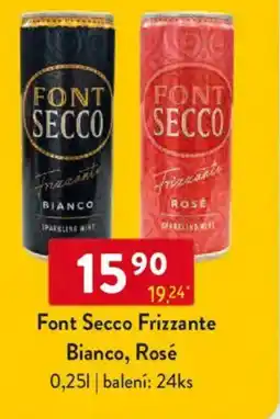 Qanto Font Secco Frizzante Bianco, Rosé nabídka