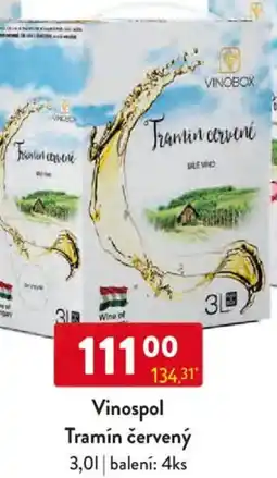 Qanto Vinospol Tramín červený nabídka