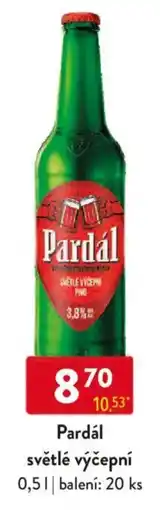 Qanto Pardál světlé výčepní nabídka
