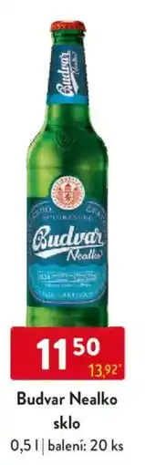 Qanto Budvar Nealko sklo nabídka