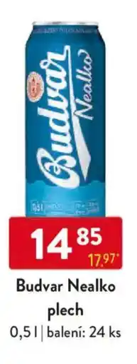 Qanto Budvar Nealko plech nabídka