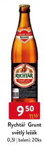 Qanto Rychtář Grunt světlý ležák nabídka