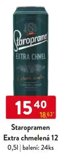 Qanto Staropramen Extra chmelená 12 nabídka