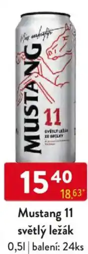 Qanto Mustang 11 světlý ležák nabídka