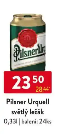 Qanto Pilsner Urquell světlý ležák nabídka