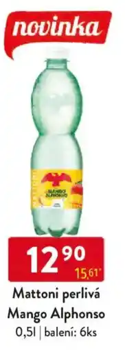 Qanto Mattoni perlivá Mango Alphonso nabídka