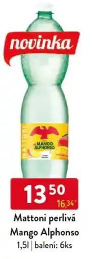 Qanto Mattoni perlivá Mango Alphonso nabídka