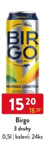 Qanto Birgo 3 druhy nabídka