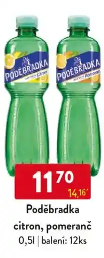 Qanto Poděbradka citron, pomeranč nabídka