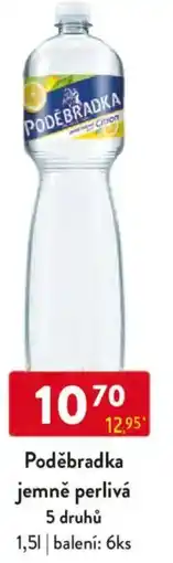 Qanto Poděbradka jemně perlivá 5 druhů nabídka