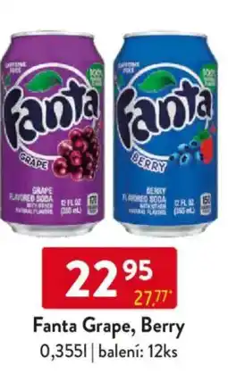 Qanto Fanta Grape, Berry nabídka