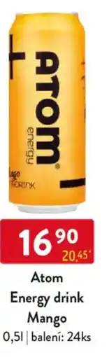 Qanto Atom Energy drink Mango nabídka